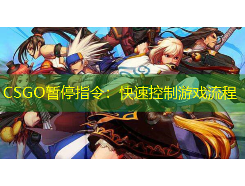 CSGO暂停指令：快速控制游戏流程