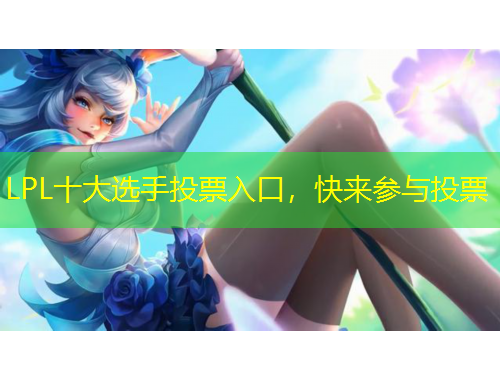 LPL十大选手投票入口，快来参与投票