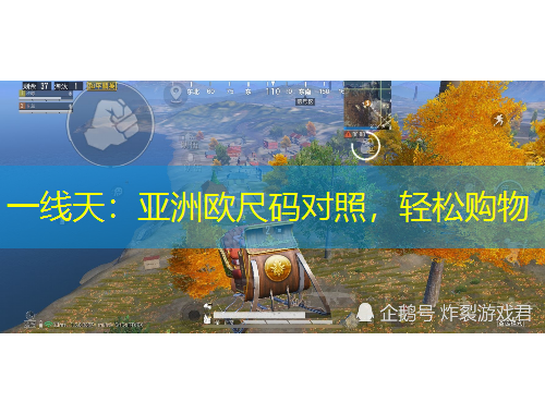 一线天：亚洲欧尺码对照，轻松购物