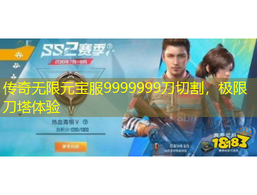 传奇无限元宝服9999999刀切割，极限刀塔体验