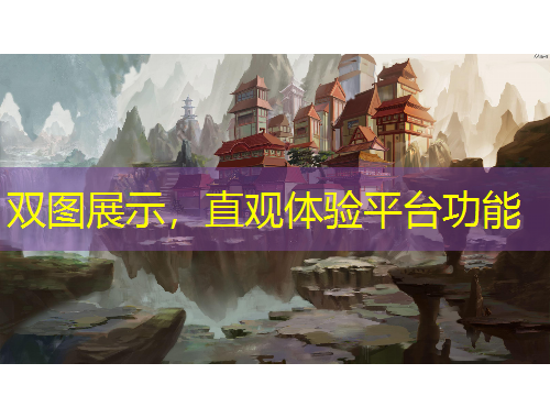 双图展示，直观体验平台功能