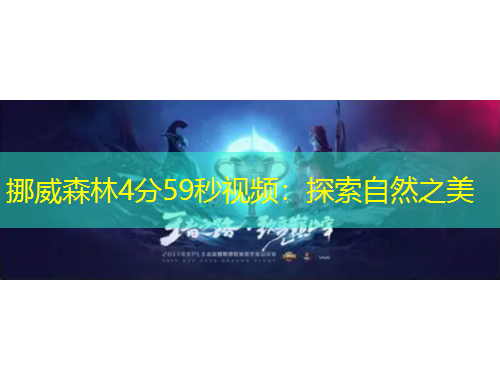 挪威森林4分59秒视频：探索自然之美