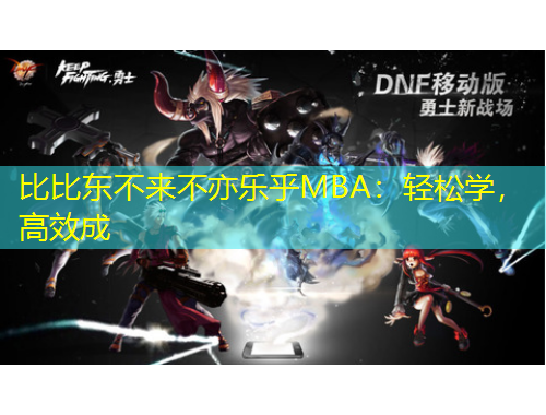 比比东不来不亦乐乎MBA：轻松学，高效成