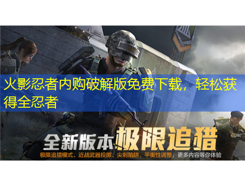 火影忍者内购破解版免费下载，轻松获得全忍者