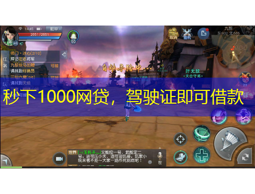 秒下1000网贷，驾驶证即可借款