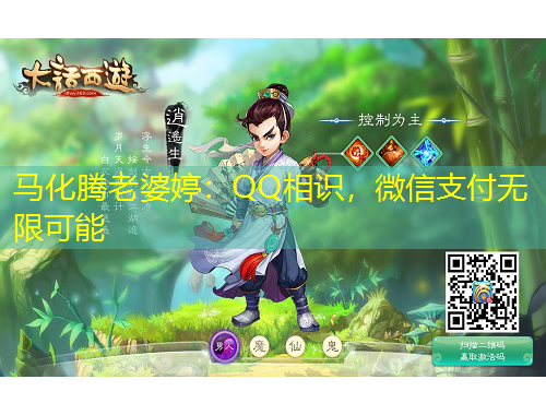 马化腾老婆婷：QQ相识，微信支付无限可能
