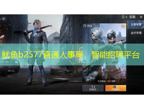 鱿鱼b2577直通人事局，智能招聘平台