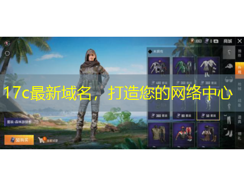 17c最新域名，打造您的网络中心