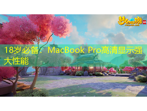 18岁必备：MacBook Pro高清显示强大性能