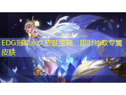 EDG冠军永久皮肤宝箱，限时抽取专属皮肤