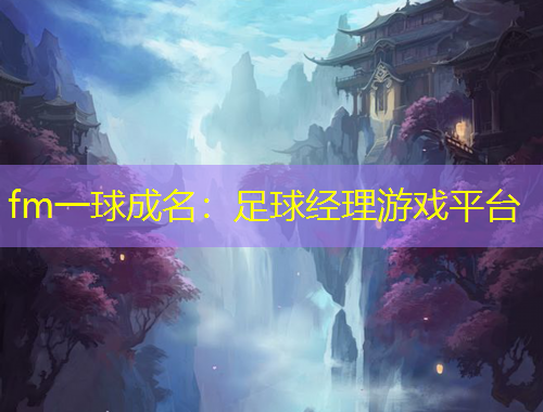 fm一球成名：足球经理游戏平台