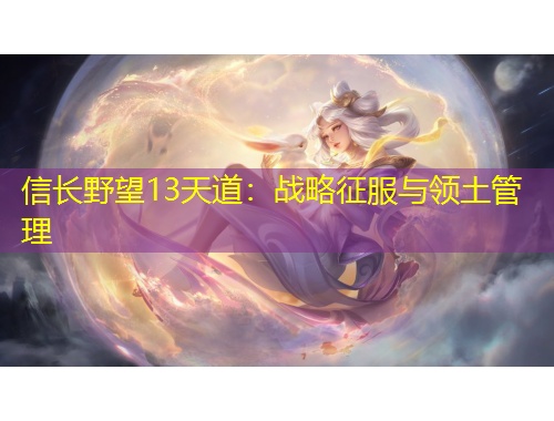 信长野望13天道：战略征服与领土管理