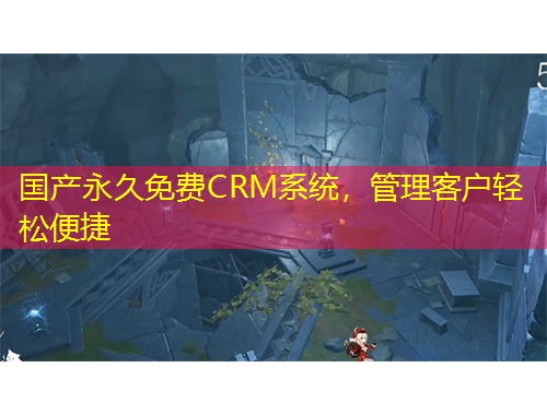国产永久免费CRM系统，管理客户轻松便捷