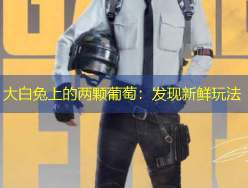 大白兔上的两颗葡萄：发现新鲜玩法