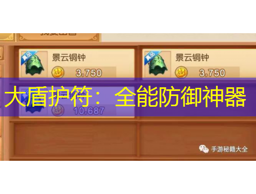 大盾护符：全能防御神器