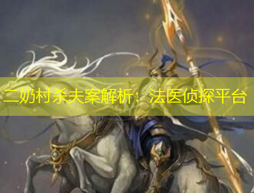 二奶村杀夫案解析：法医侦探平台