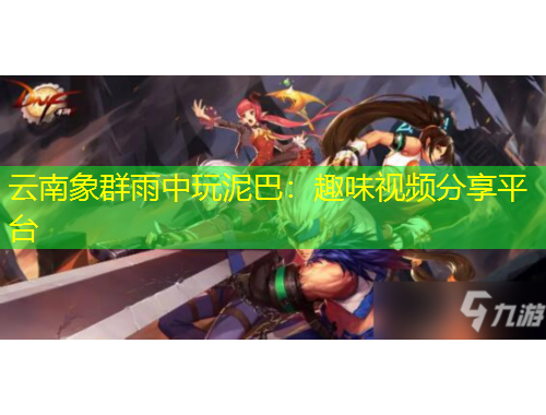 云南象群雨中玩泥巴：趣味视频分享平台