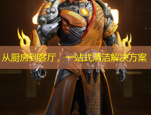 从厨房到客厅，一站式清洁解决方案