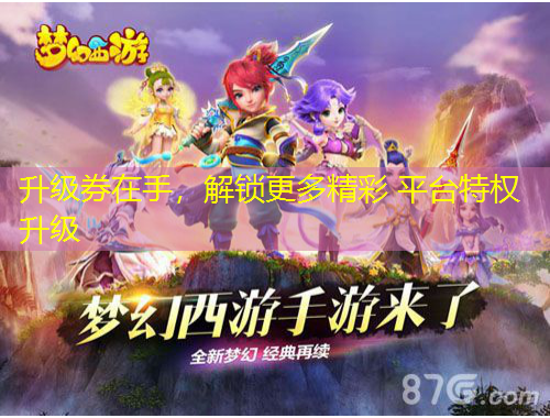 升级券在手，解锁更多精彩 平台特权升级