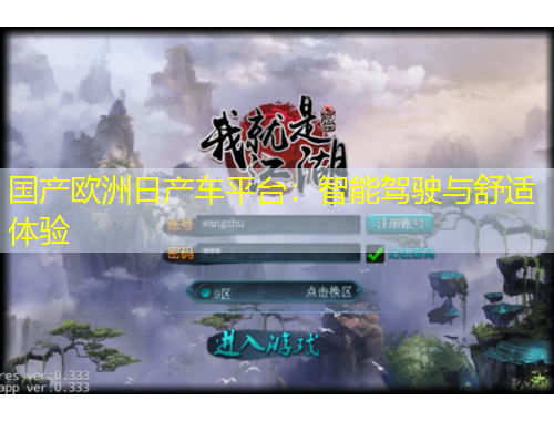 国产欧洲日产车平台：智能驾驶与舒适体验
