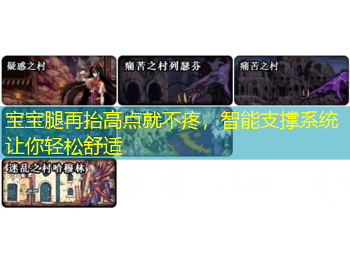 宝宝腿再抬高点就不疼，智能支撑系统让你轻松舒适