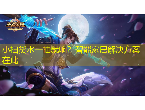 小扫货水一抽就响？智能家居解决方案在此