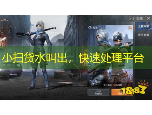 小扫货水叫出，快速处理平台
