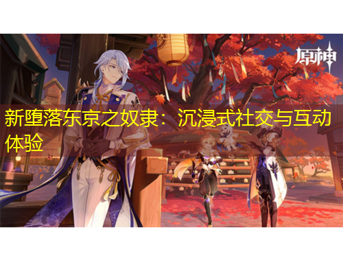 新堕落东京之奴隶：沉浸式社交与互动体验