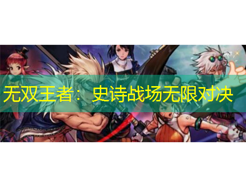 无双王者：史诗战场无限对决