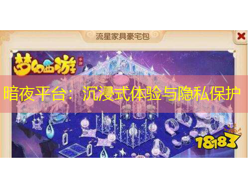 暗夜平台:沉浸式体验与隐私保护