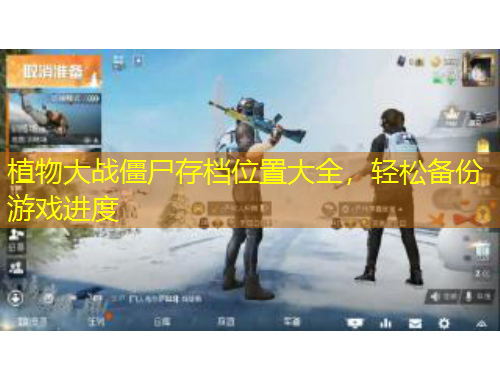 植物大战僵尸存档位置大全，轻松备份游戏进度