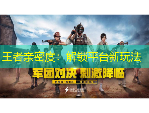 王者亲密度：解锁平台新玩法