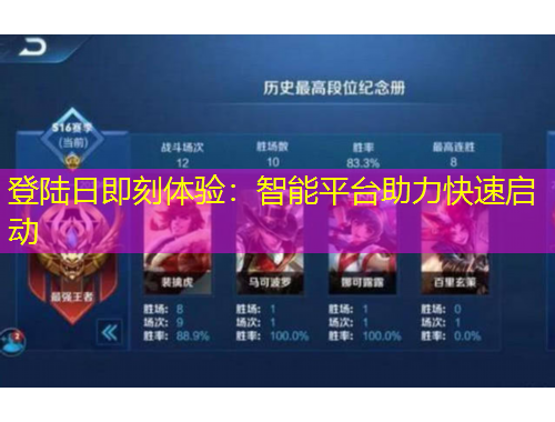 登陆日即刻体验：智能平台助力快速启动