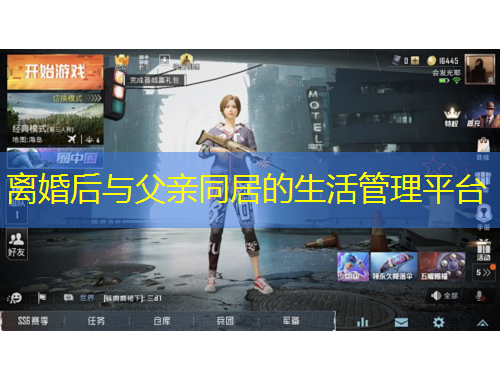 离婚后与父亲同居的生活管理平台