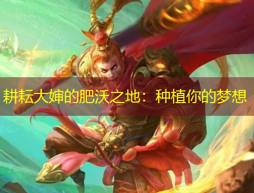 耕耘大婶的肥沃之地：种植你的梦想