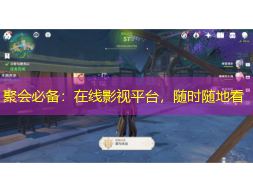 聚会必备:在线影视平台,随时随地看