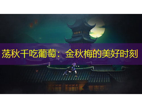 荡秋千吃葡萄：金秋梅的美好时刻