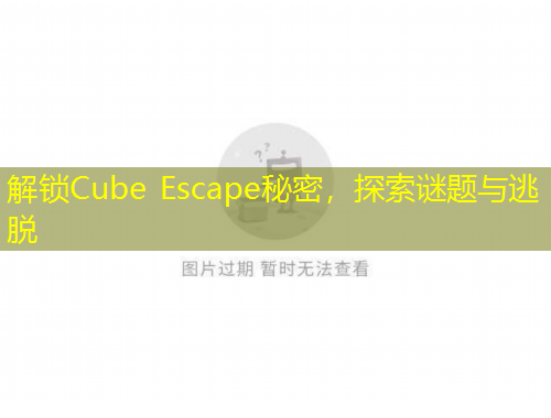 解锁Cube Escape秘密，探索谜题与逃脱