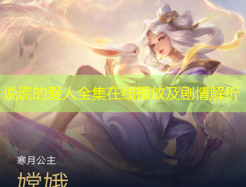 说谎的爱人全集在线播放及剧情解析