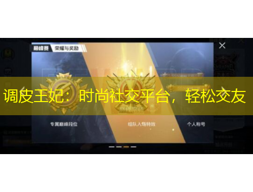 调皮王妃：时尚社交平台，轻松交友