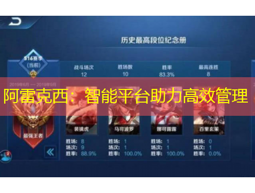 阿雷克西：智能平台助力高效管理