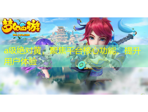 a级绝对黄，聚焦平台核心功能，提升用户体验