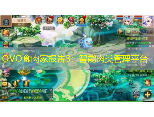 OVO食肉家报告3：智能肉类管理平台