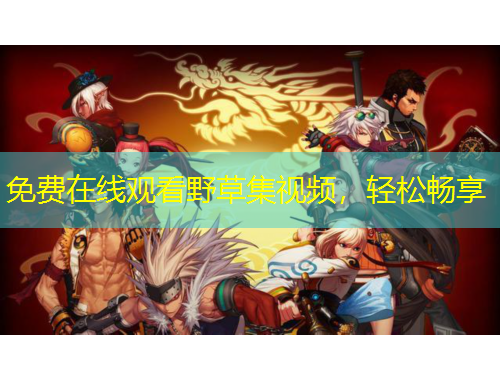 免费在线观看野草集视频，轻松畅享