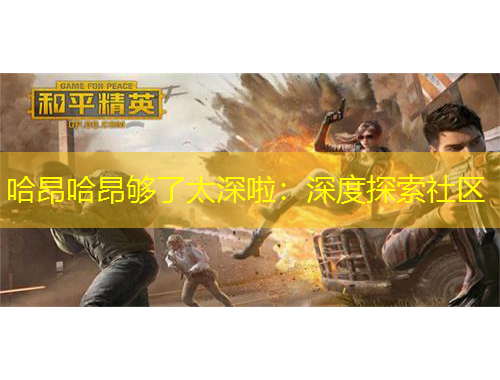 哈昂哈昂够了太深啦：深度探索社区