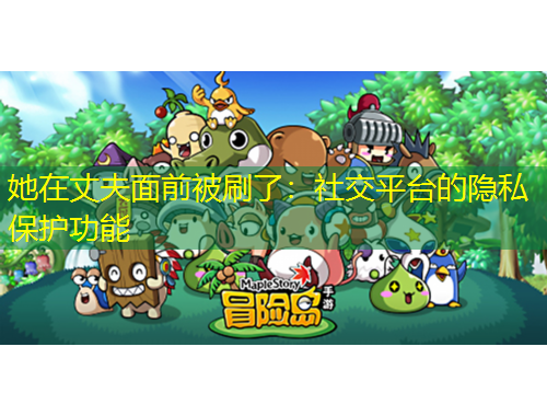她在丈夫面前被刷了：社交平台的隐私保护功能