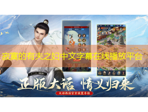 寂寞的有夫之妇中文字幕在线播放平台