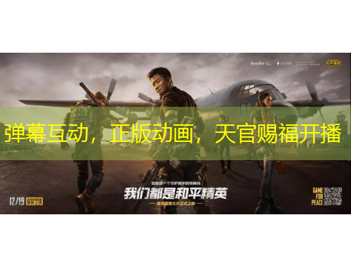 弹幕互动，正版动画，天官赐福开播