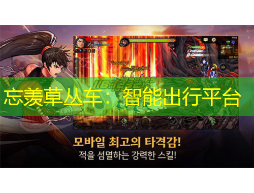 忘羡草丛车：智能出行平台