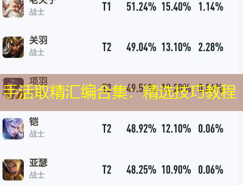 手活取精汇编合集：精选技巧教程